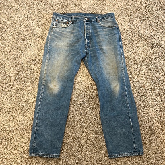 Levi's Other - Vintage Men’s Levi 501 xx jeans  35 x 27 measurements